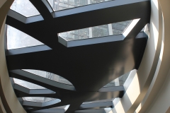 Glass Roof Feature (Inside View)